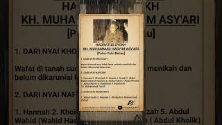 Download lagu Putra Putri KH. Muhammad Hasyim Asy'ari #biografi mp3