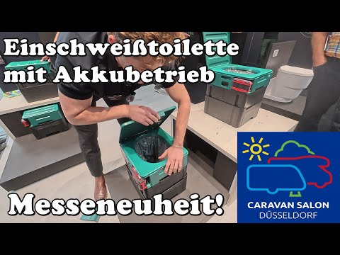2025 Caravan Salon 🔥Clesana X1   die kompakte Einschweißtoilette
