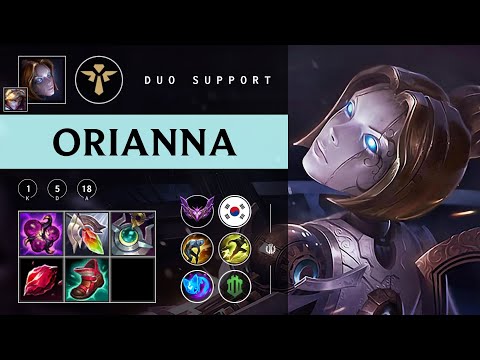 Orianna Support vs Lulu - KR Master Patch 25.24