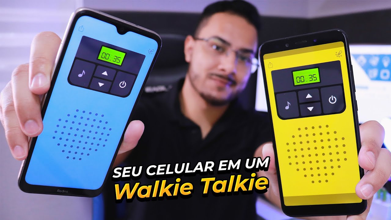 Como usar o Walkie Talkie app
