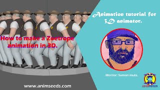 How to make a Zoetrope animation in 3D