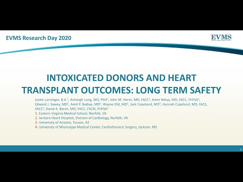 Thumbnail image of video presentation for Intoxicated Donors and Heart Transplant Outcomes: Long Term Safety