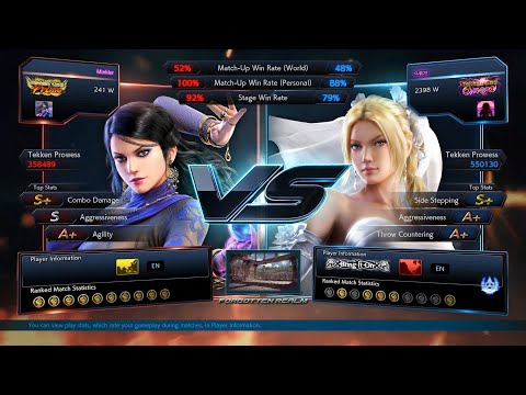 Tekken 7 - Minhler (Zafina) vs cuppo (Nina)