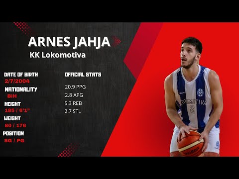 ARNES JAHJA | KK LOKOMOTIVA MOSTAR | A2 LEAGUE BIH | 23/24 HIGHLIGHTS
