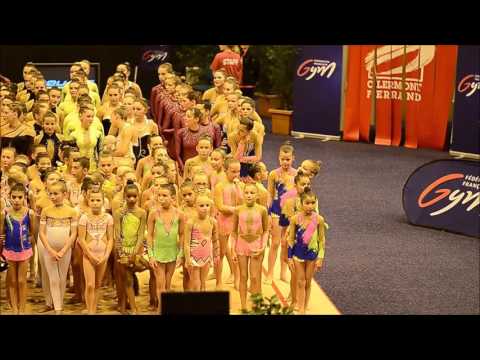 podium Ensemble Nationale 10-11 Solliès Vice championne de France 2016 Clermont-Ferrand