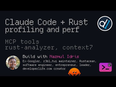 Build with Naz : Claude Code + Rust profiling and perf