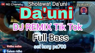 Download lagu DA UNI Versi DJ REMIX TIK TOK 2022 Full Bass... mp3