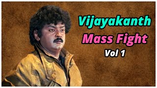 Vijayakanth Mass fight Scenes Vol 1  Captain Vijay