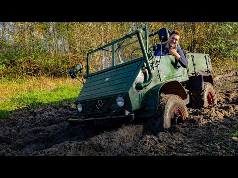 Stuck ❗ Unimog U411 Cabriolet sunk in a swamp | Introduction & off-road capability | EXTREME TEST