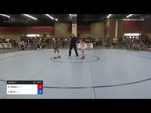 65 Lbs Rr Rnd 1 - Sophia Valdez, Betterman Elite Wrestling Vs Jasmine Buck, Arizona Girls Wrestlin