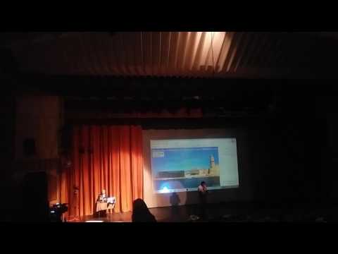 Cristian Todie în cadrul Conferinţei 40 years of theoretical art