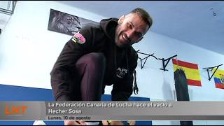 La Federaci&oacute;n Canaria de Lucha hace el vac&iacute;o a Hecher Sosa