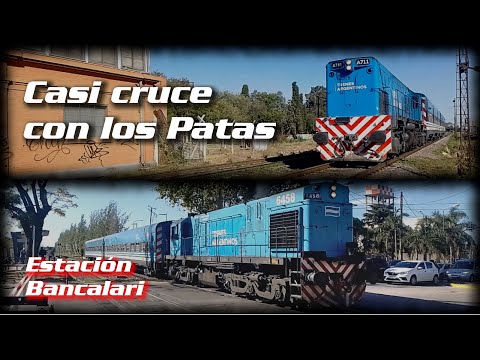 Casi cruce de los patas - ALCo RSD 35 6458 y G22 CW A 711 - 23/03/2023