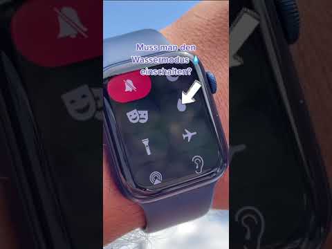 Muss man den WasserModus 💧 einschalten? #handyhinwohin #applewatchseries6 #shorts #smartwatch