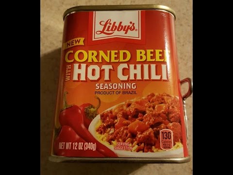 LIBBYS HOT CHILI CORNED BEEF