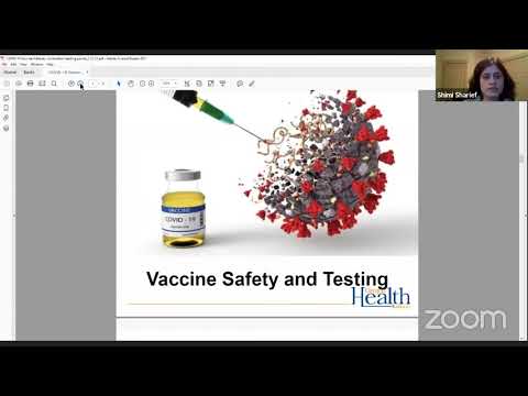 COVID-19 Vaccine Advisory Committee Meeting (optional)