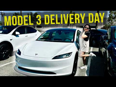 2024 TESLA MODEL 3 DELIVERY DAY!