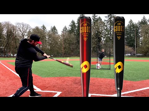 HITTING WITH THE GOODS - The best of 2020?? - BBCOR Baseball Bat Reviews - DeMarini The Goods