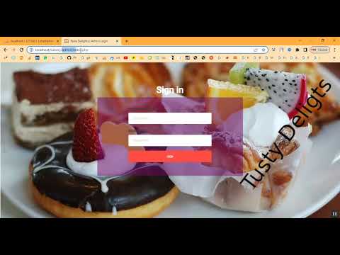 Online Bakery Shop System in PHP Application Projects