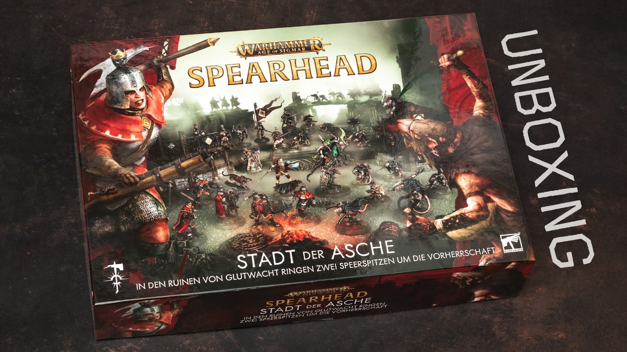 Age of Sigmar: City of Ash 4K unboxing – best Spearhead set ever?