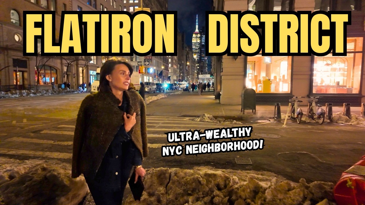 Exploring Manhattan's Flatiron District NYC MOST EXPENSIVE Neighborhoods! FULL TOUR