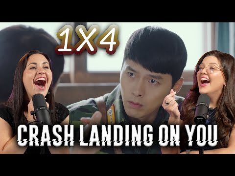 Our 1st K-Drama! - Awww this is so sweet and TOO funny 🥹😁 | Crash Landing on You Ep 4 Reaction