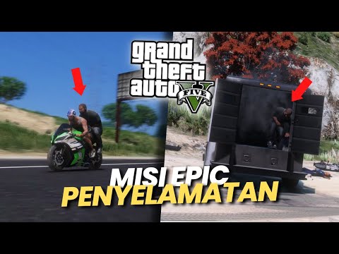 Gua Menyelamatkan Anggota Sampai HAMPIR Masuk PENJARA di GTA 5 (Mod)