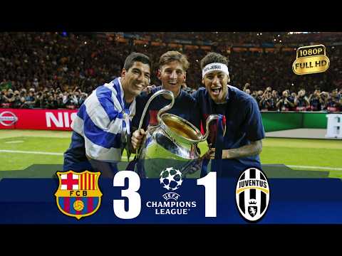 Barcelona 3-1 Juventus | UCL Final 2015| Full Extended Highlights