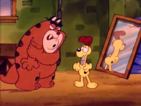 Garfield and Odie switch bodies... AND BRAINS!