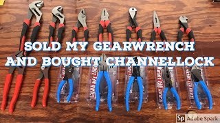 Tool Talk Ep. 18 Gearwrench Pliers Vs USA Pliers Channellock