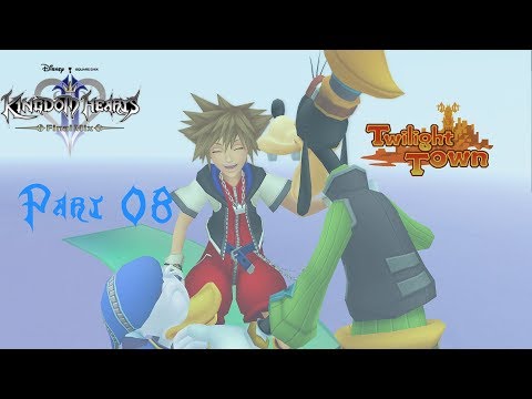 Kingdom Hearts II Final Mix Walkthrough (PS4 Pro) - [Pt.08] - Twilight Town (1st Vist)