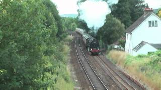 preview picture of video '70000 'Britannia' on Bath Spa Express 17_8_11'