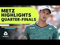 Wawrinka Faces Ymer; Hurkacz, Rune & Bublik In Action | Metz 2022 Quarter-Final Highlights