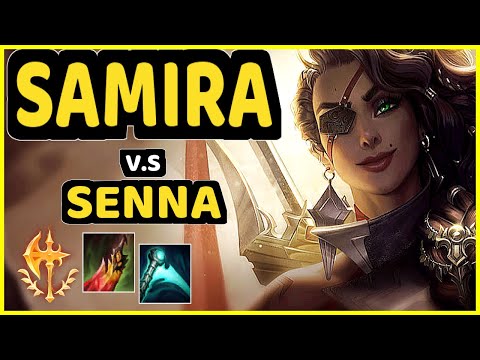 ATTILA (SAMIRA) vs SENNA - QUADRAKILL BOTTOM ADC CHALLENGER GAMEPLAY - EUW