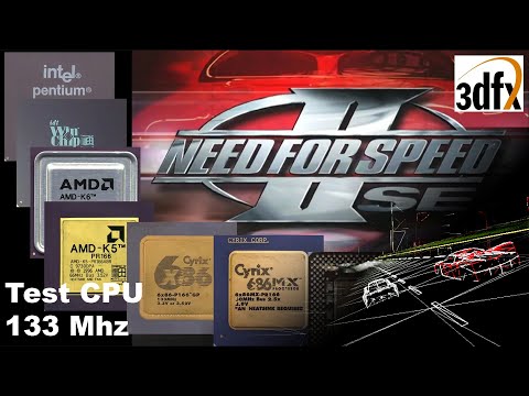 Need for Speed II SE VS System Requirements: Test CPU at 133MHz.