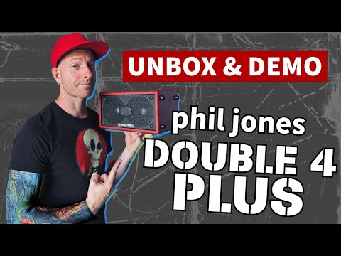Phil Jones BG-80 Double Four Plus 90-Watt 2x4" Bass Combo in Red image 10