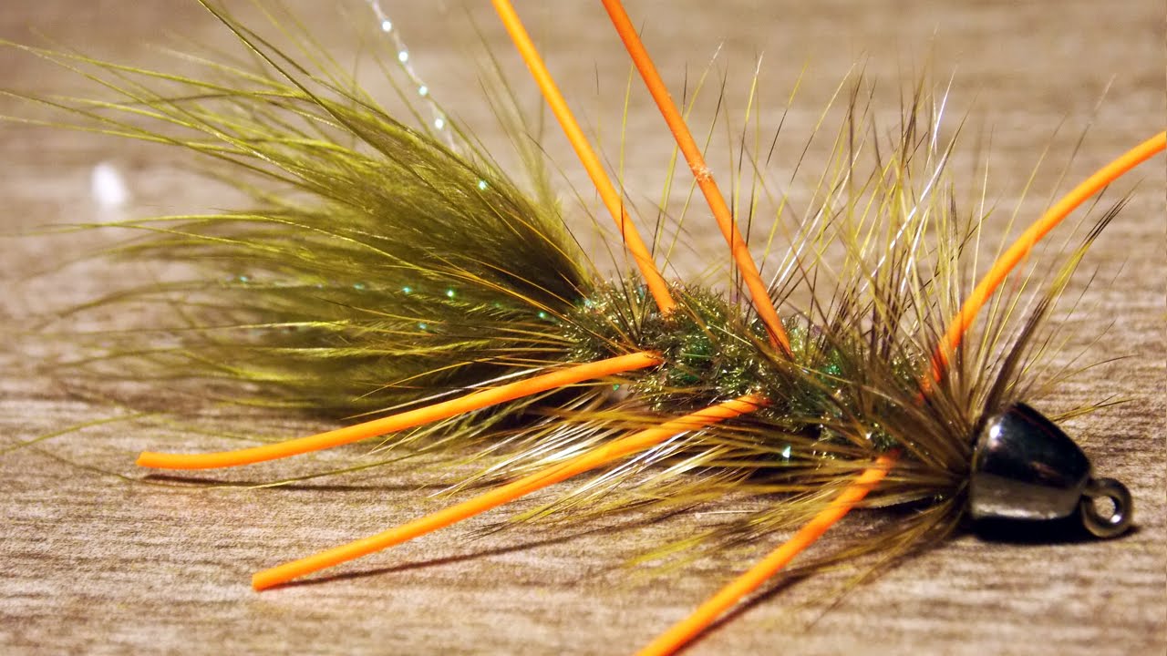 Woolly bugger rubber legs fly tying instructions by Ruben Martin - YouTube