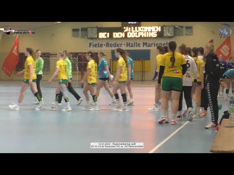 25:15 (13:8) Rostocker HC vs. SC Markranstädt - 14.01.2023