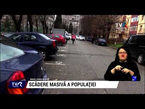 Recensământ: Scădere masivă a populației din Caraș Severin #StiriRegionale  @TVRTM
