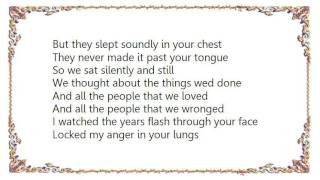 Kevin Devine - Billion Bees Lyrics