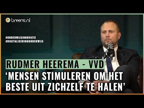 Rudmer Heerema — Tweede Kamerlid Rudmer Heerema (VVD): ‘Het onderwijs hoeft g