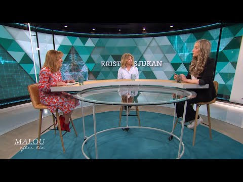 Skådespelaren Sofia Ledarp fick kristallsjukan mitt under en föreställning - Malou Efter tio (TV4)