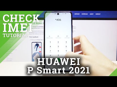 How to Check IMEI and Serial Number in HUAWEI P Smart 2021 – Find IMEI and SN
