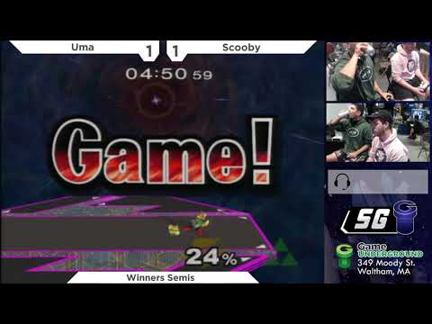 SG 22.1 SSBM - Uma (Fox) vs. Scooby (Sheik) - Melee WSF