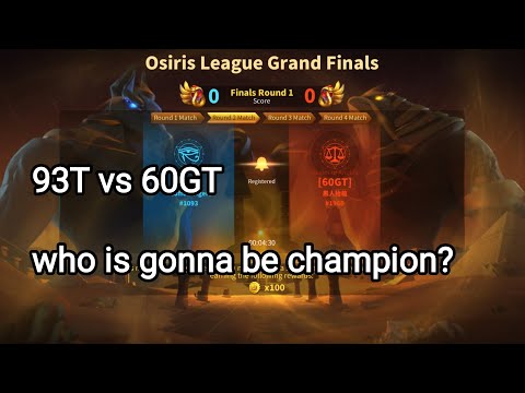 🔴 LIVE OL Grand FINALS 93t vs 60GT! Osiris league Grand Final! will GT win?🔴
