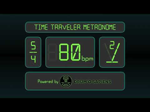 80bpm | 5/4 | Metronome