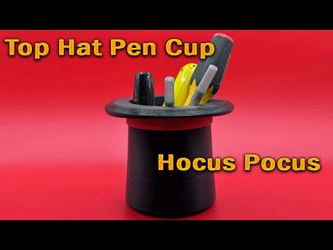 Voir la vidéo Top Hat Pen Cup - Hocus Pocus