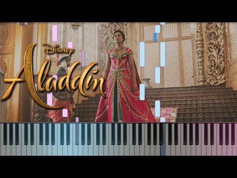 Aladdin - Speechless (Naomi Scott) 2019 |  How To Play Piano Tutorial + Sheets Video