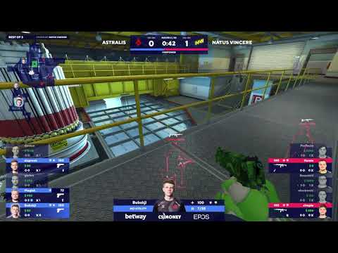 Simple 1 vs 3 clutch Na'Vi vs Astralis Grand Final Blast 2021