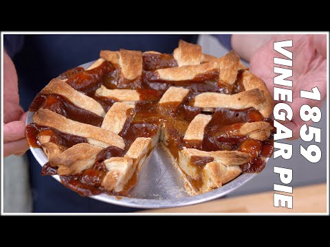 1859 Vinegar Pie (Hint: It's NOT From The Great Depression) - Old Cookbook Show
